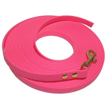 Bio-leine 15-25 Kg Biothane Schleppleine Leuchtendes Rosa 3 M 3 Bio-leine 15-25 Kg Biothane Schleppleine Leuchtendes Rosa 3 M