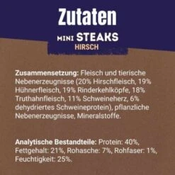 Adventuros Mini Steaks Hirsch 7x70g 11 Adventuros Mini Steaks Hirsch 7x70g -Ruffwear Geschaft 1f4cb3dec5b97840b039a102f2e0087719fc49d3 bdbcf252639ee764aae40a0c3f8afb0add9f2422
