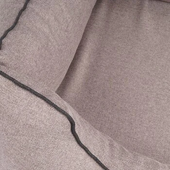 Knuffelwuff Orthopädisches Hundebett Wippo Aus Velours Mit Handwebcharakter Grau M-L 5 Knuffelwuff Orthopädisches Hundebett Wippo Aus Velours Mit Handwebcharakter Grau M-L – Bild 3