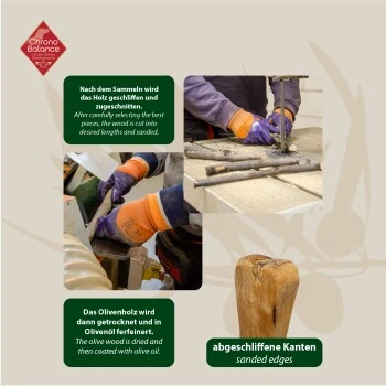 ChronoBalance Olivenholz KNOCHEN (M) 2er Paket 4 ChronoBalance Olivenholz KNOCHEN (M) 2er Paket – Bild 2