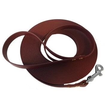 Bio-leine 25-35 Kg Schleppleine Biothane Sattelbraun 3 M 3 Bio-leine 25-35 Kg Schleppleine Biothane Sattelbraun 3 M