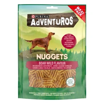 Adventuros Nuggets Wildschwein 4x300g 3 Adventuros Nuggets Wildschwein 4x300g