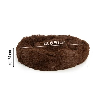 Wallace & Jones Plüschbett Sarnia M Braun 7 Wallace & Jones Plüschbett Sarnia M Braun – Bild 5