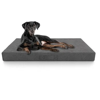 Knuffelwuff Orthopädische Inkontinenz Hundematte 95 Grad Waschbar Grau L 3 Knuffelwuff Orthopädische Inkontinenz Hundematte 95 Grad Waschbar Grau L