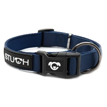 STUCH Hundehalsband Gepolstert U. Verstellbar Dunkelblau S 3 STUCH Hundehalsband Gepolstert U. Verstellbar Dunkelblau S