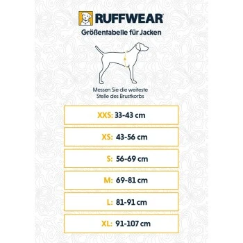 Ruffwear Powder Hound™ Hundejacke Blau M 12 Ruffwear Powder Hound™ Hundejacke Blau M – Bild 10