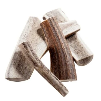 Chewies Rothirsch-Geweihstange - Halbiert 1 Stück 4 Chewies Rothirsch-Geweihstange - Halbiert 1 Stück – Bild 2